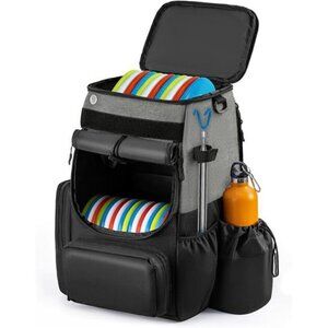 Quality 600D Polyester Disc Golf Bag with Cooler Pocket